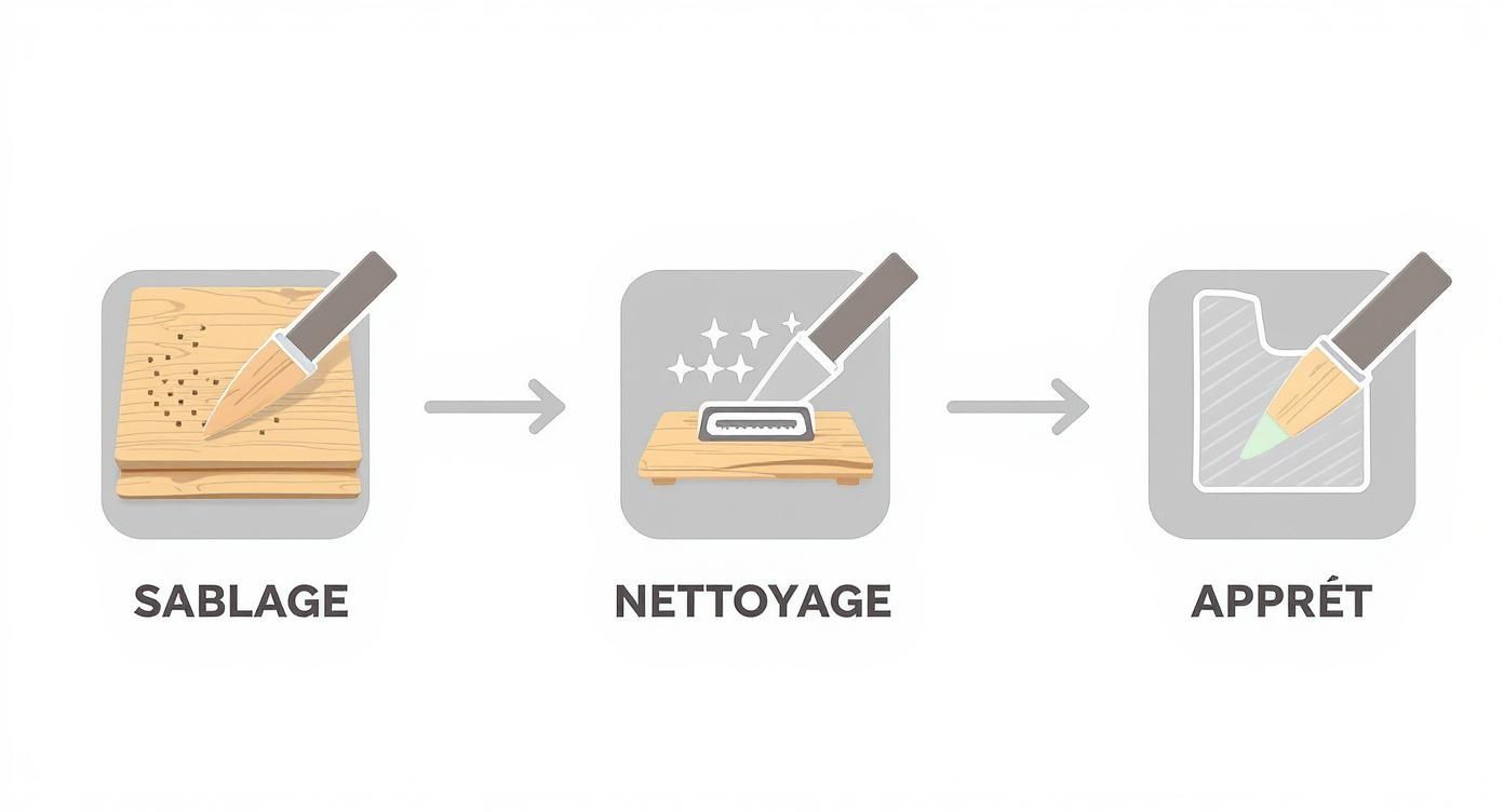 Infographic about Tout savoir sur le vernis a-base d'eau pour plancher de bois franc choix application et entretien