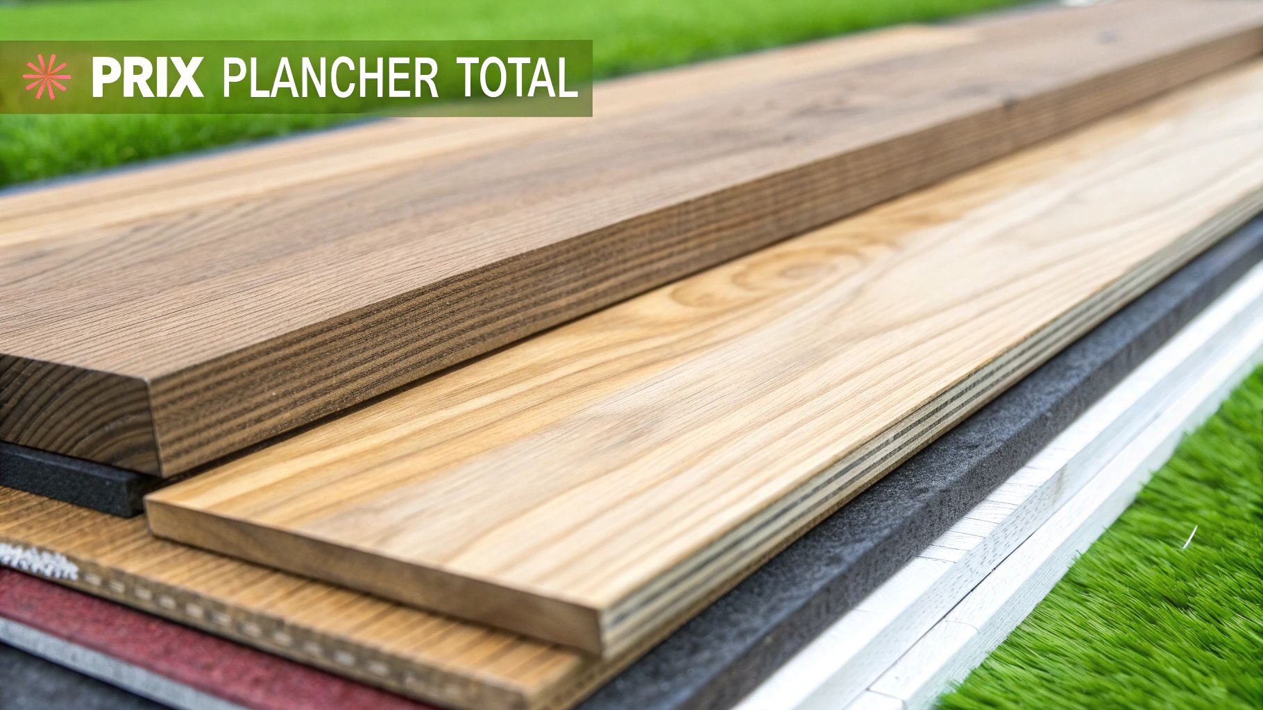 Plancher en bois franc fraîchement posé dans un salon moderne
