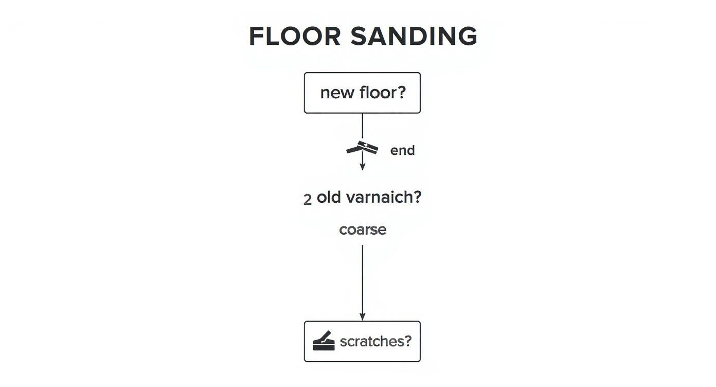 Infographic about vernir un plancher