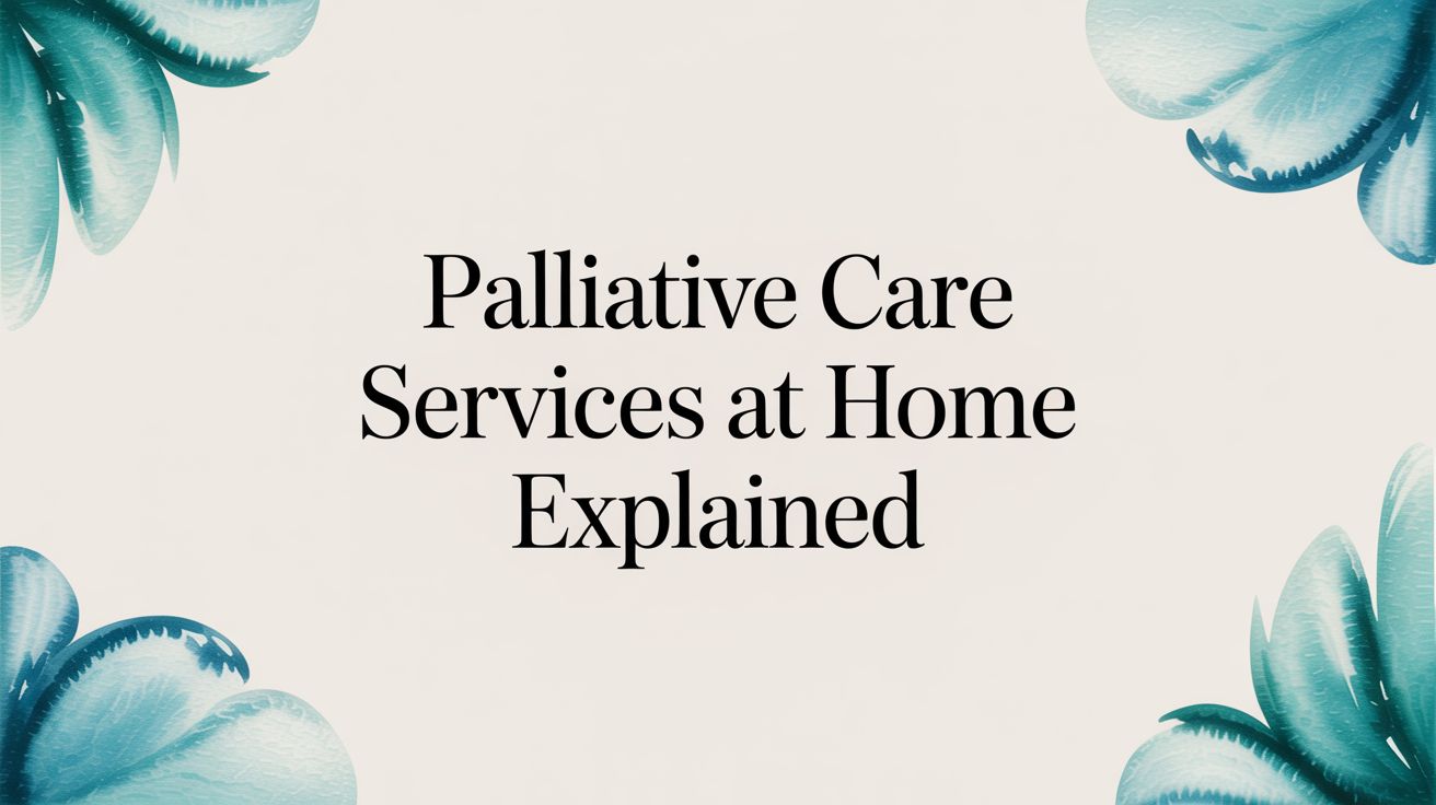 Palliative Care Services At Home Explained