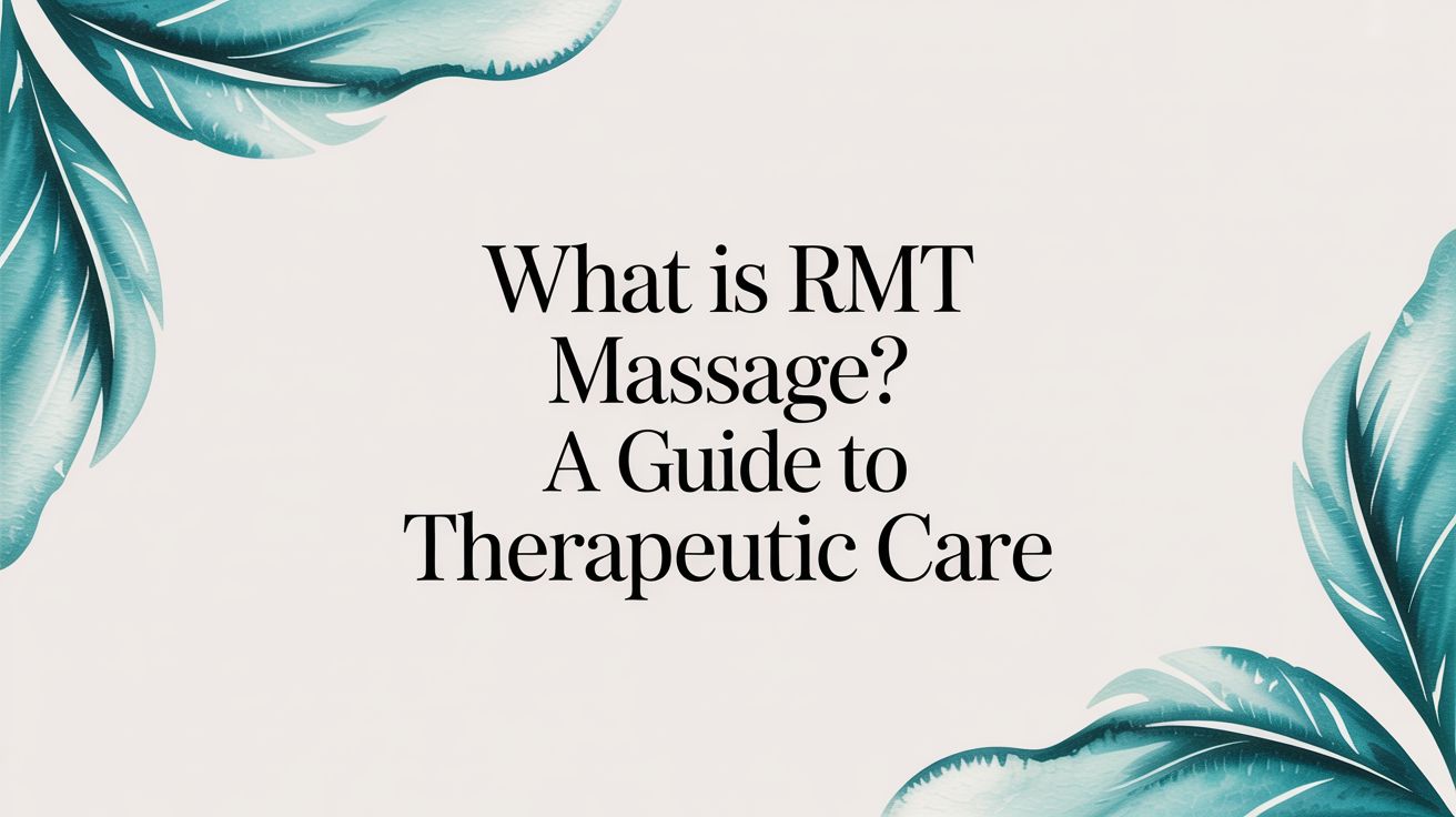 What Is RMT Massage? A Guide to Therapeutic Care