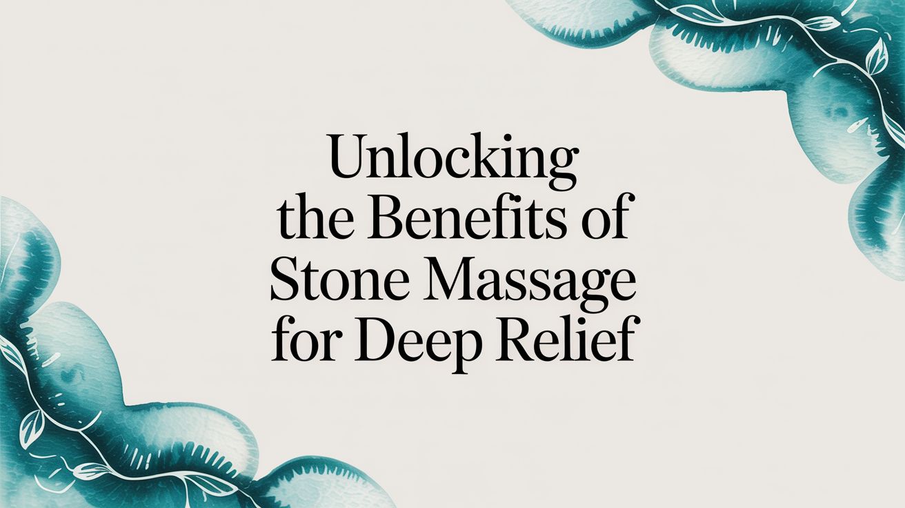 Unlocking the Benefits of Stone Massage for Deep Relief
