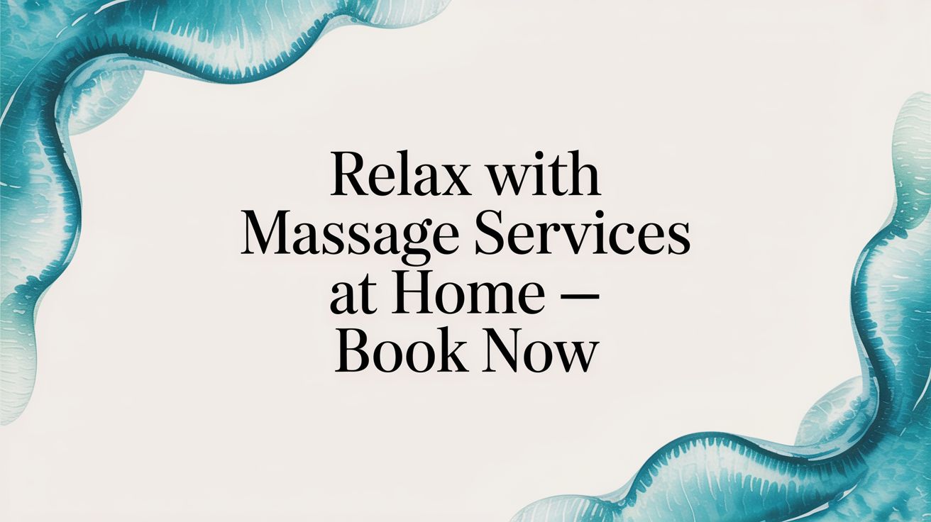 Relax with massage services at home — Book Now