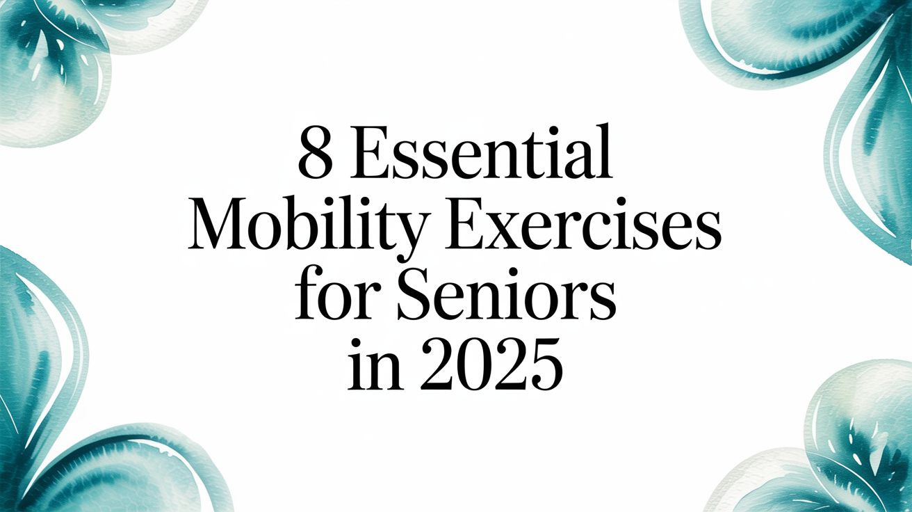 8 Essential Mobility Exercises for Seniors in 2025