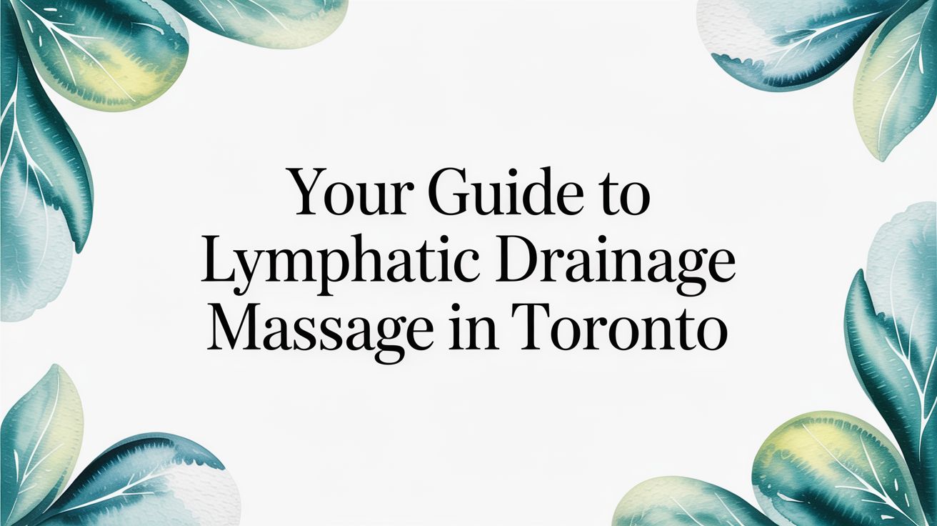 Your Guide to Lymphatic Drainage Massage in Toronto