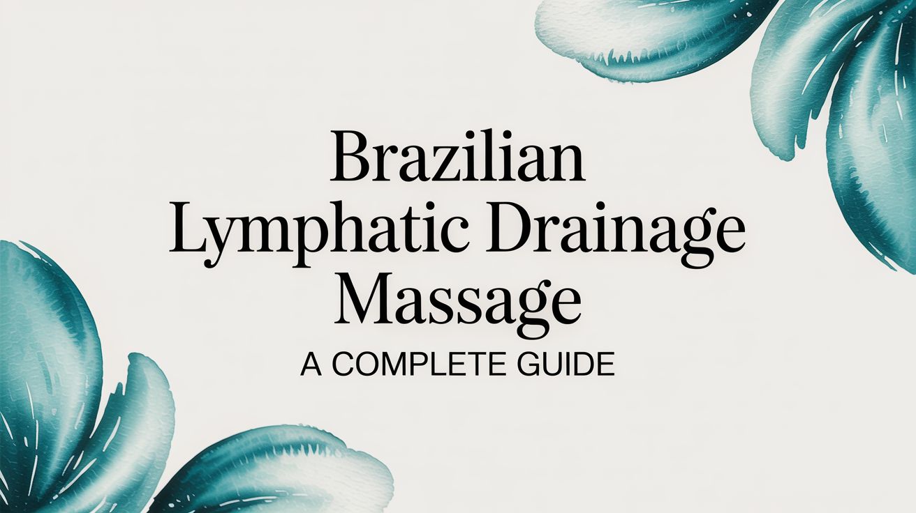 Brazilian Lymphatic Drainage Massage: A Complete Guide