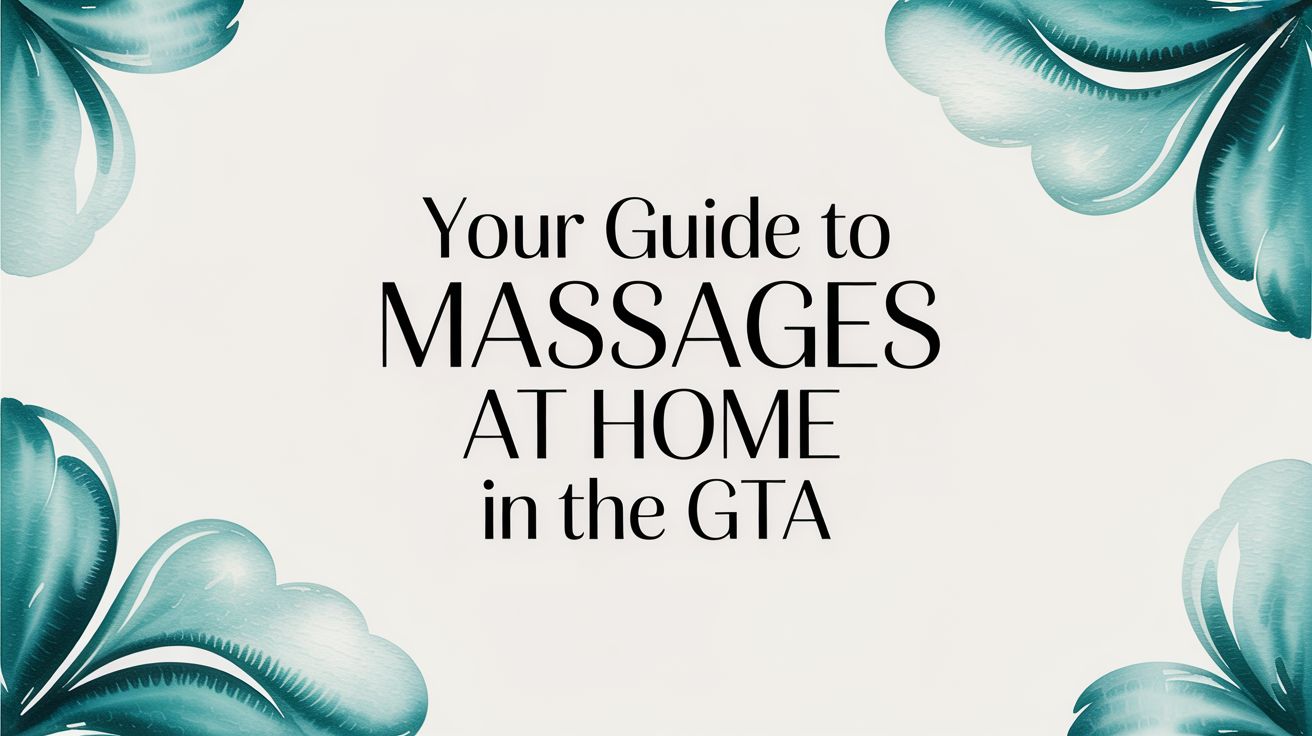Your Guide to Professional Massages at Home