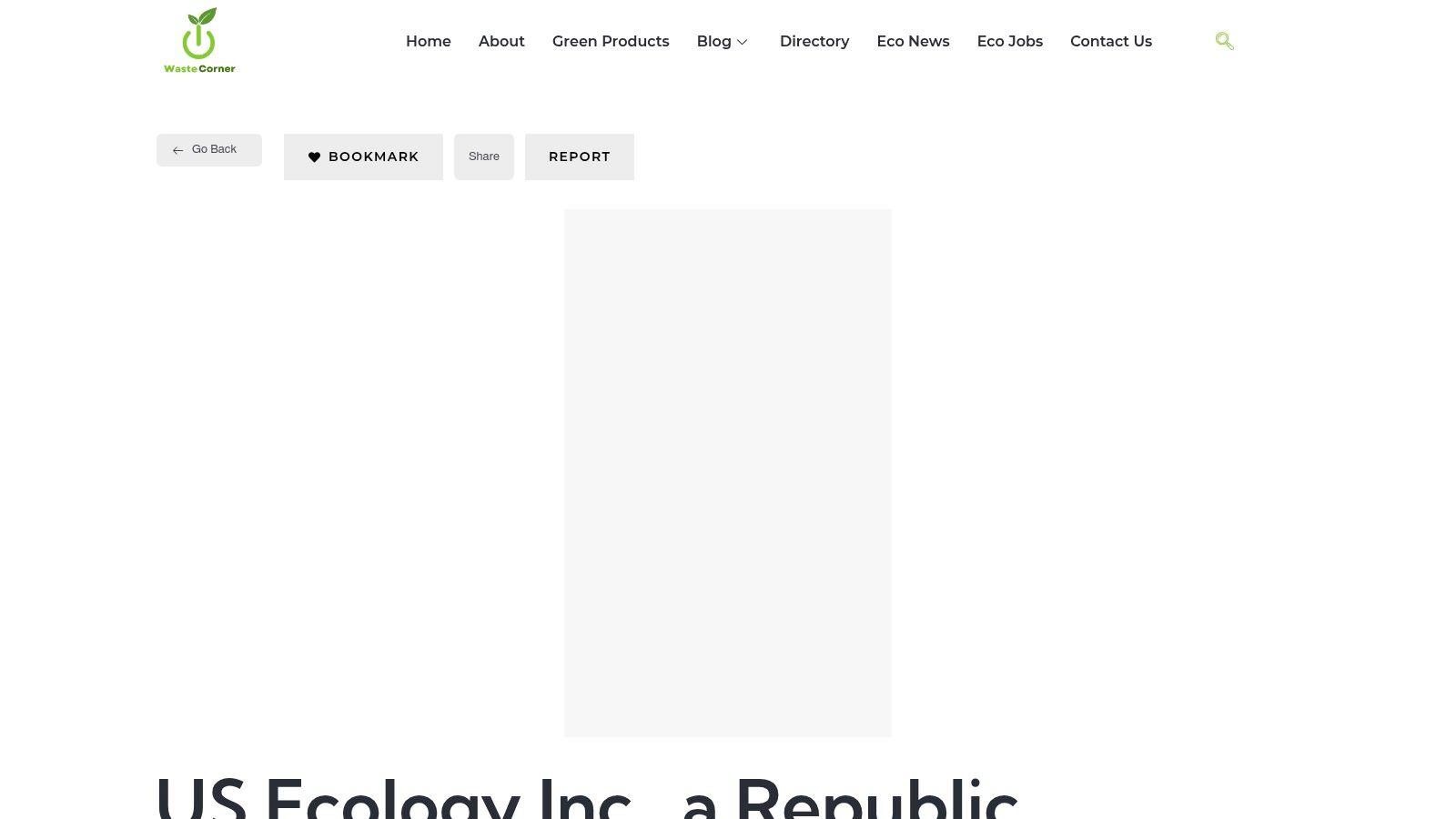 Directory - Us Ecology Inc A Republic Services Company
