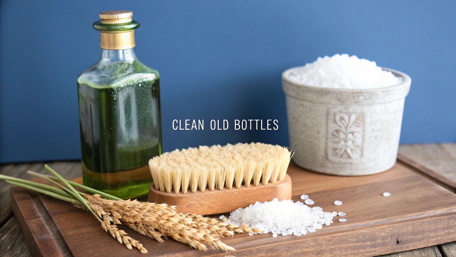 How Do You Clean Old Glass Bottles The Right Way
