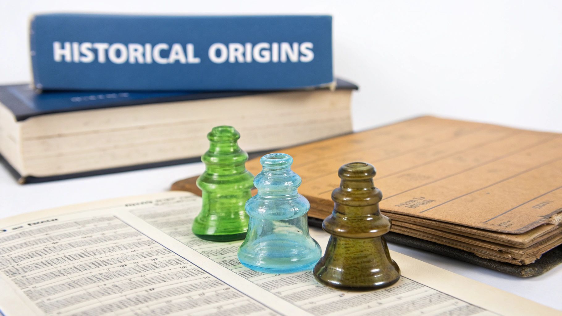 A historical painting depicting Roman artisans working on a mosaic