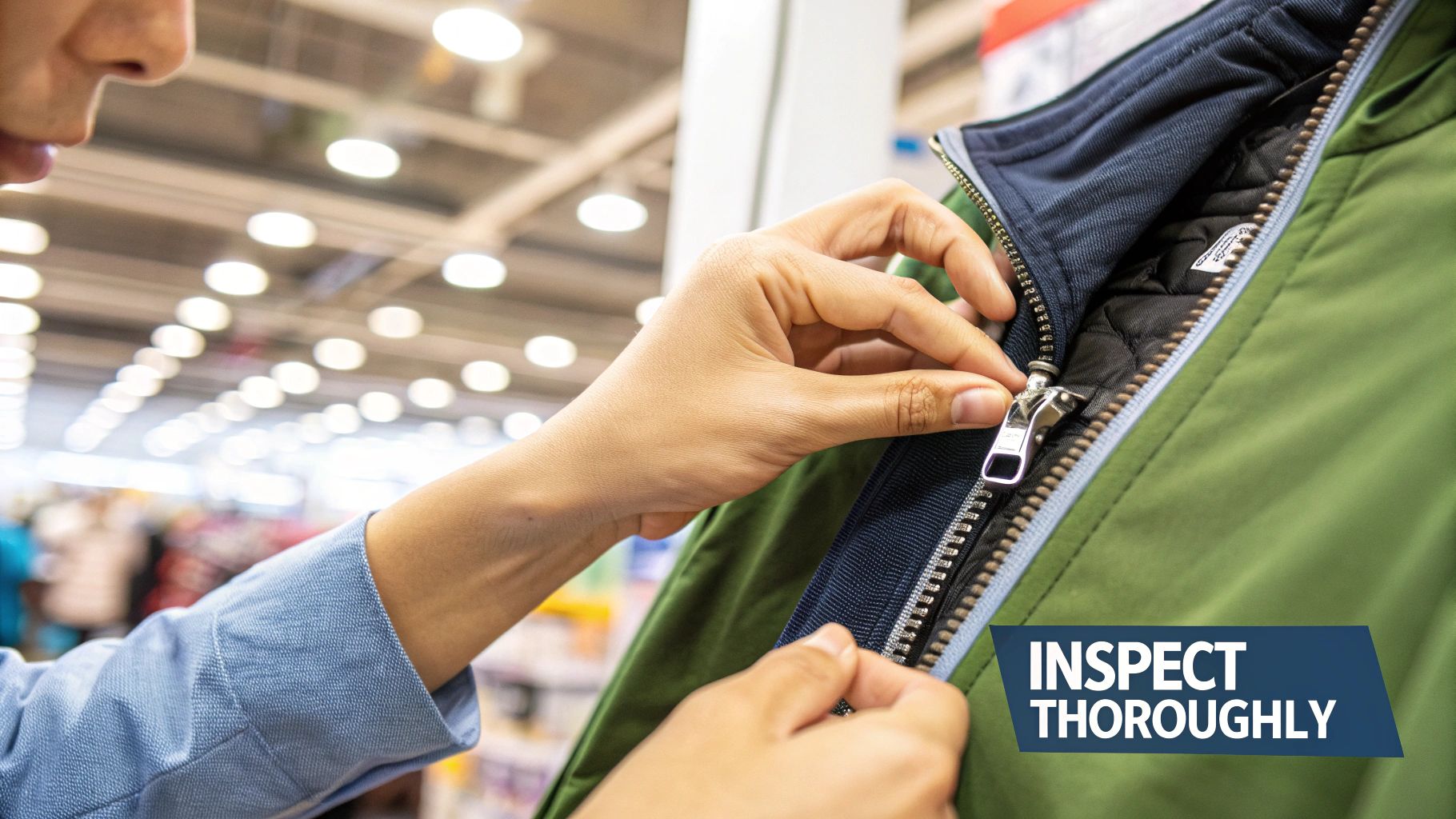 Inspect Items Thoroughly Before Buying