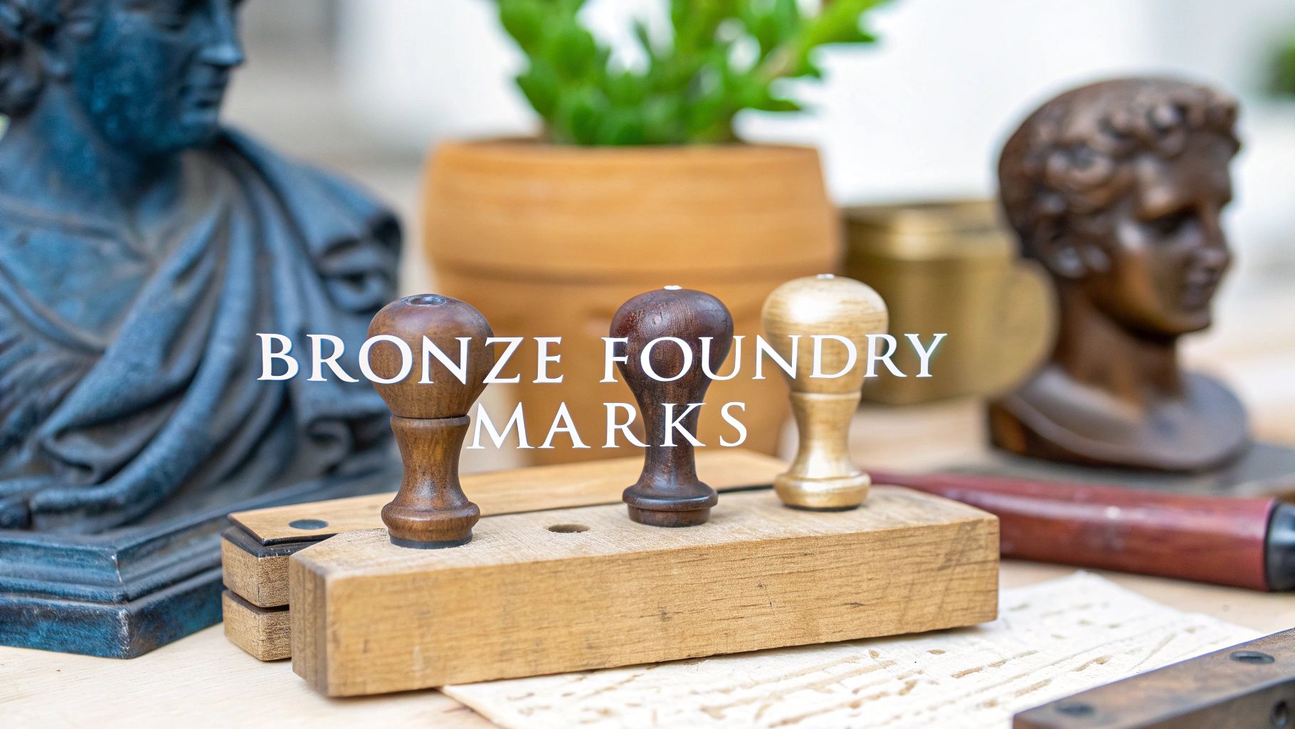 A Collector's Guide to French Bronze Foundry Marks