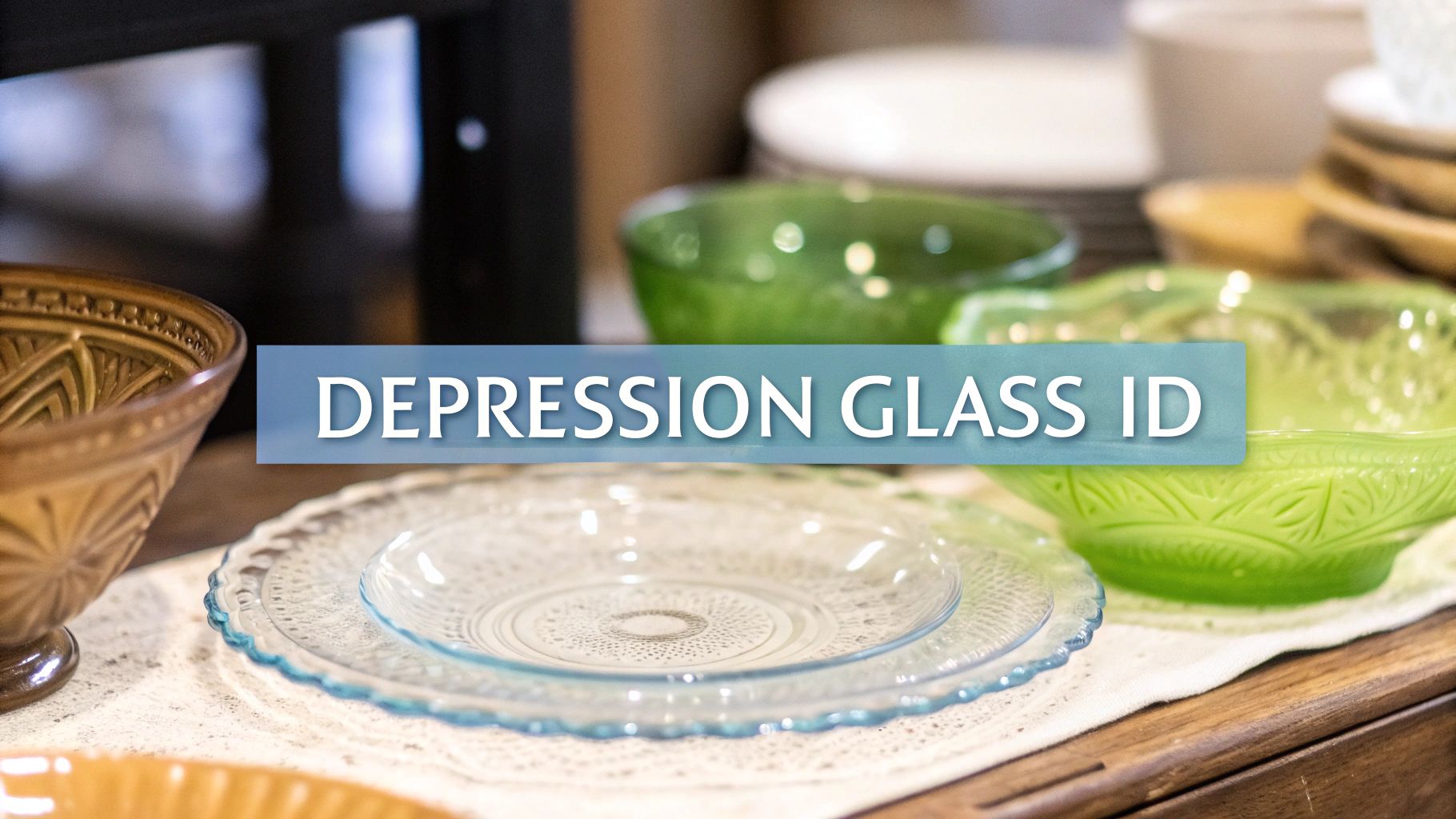A Guide to Depression Glass Patterns Identification