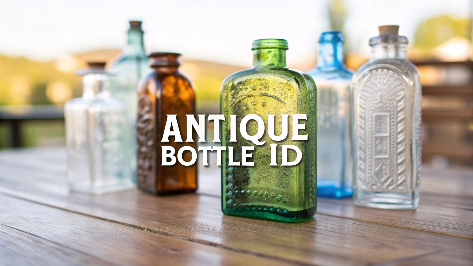 Antique Glass Bottle Identification Made Simple