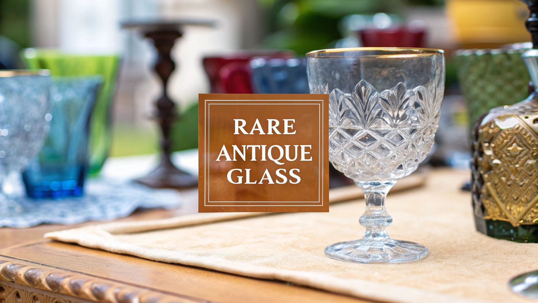 Most Valuable Antique Glassware Collectors Guide