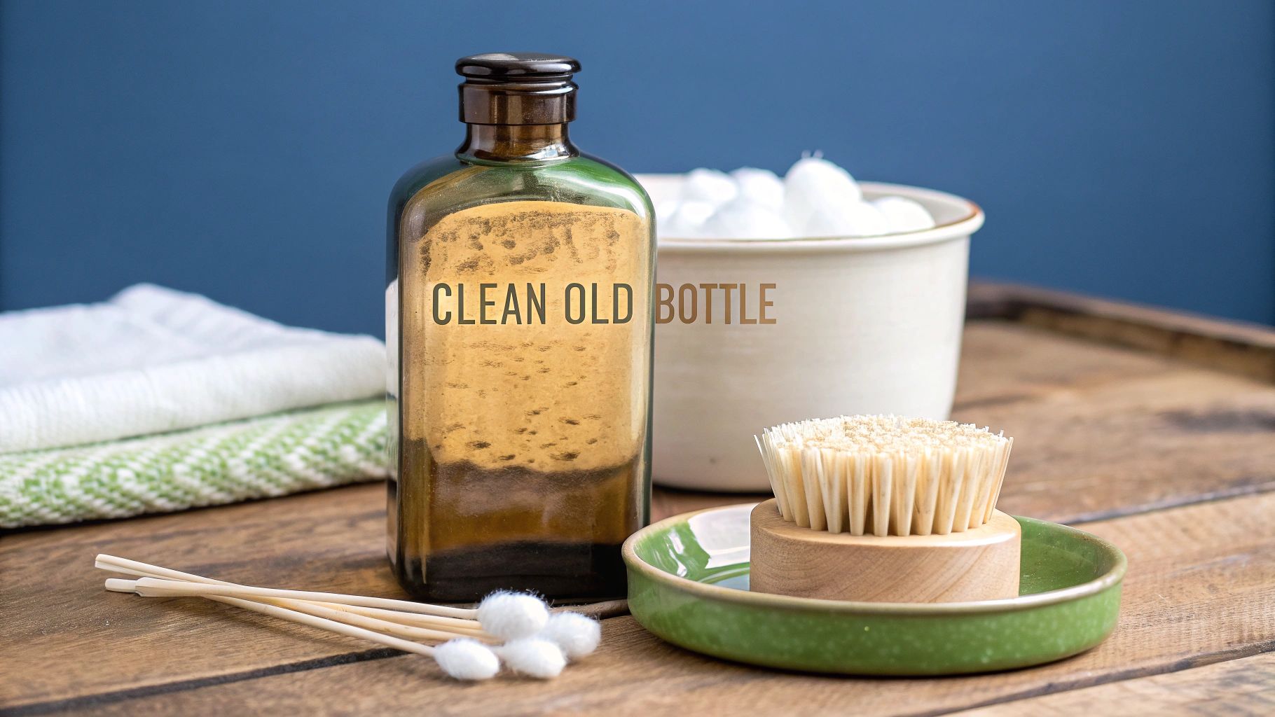 How to Clean an Old Bottle: Safe, Easy Tips