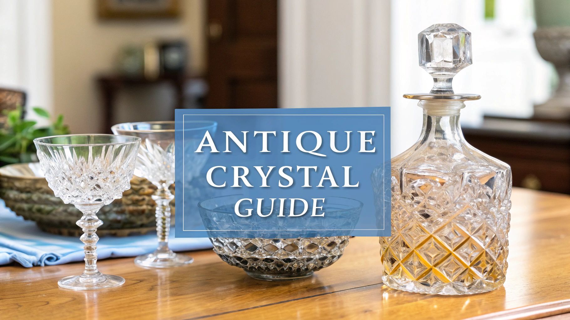 A Guide to Antique Glassware Crystal