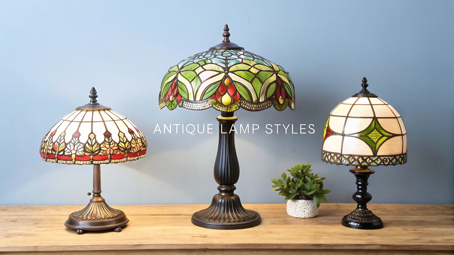 Your Guide to Antique Lamp Shade Styles