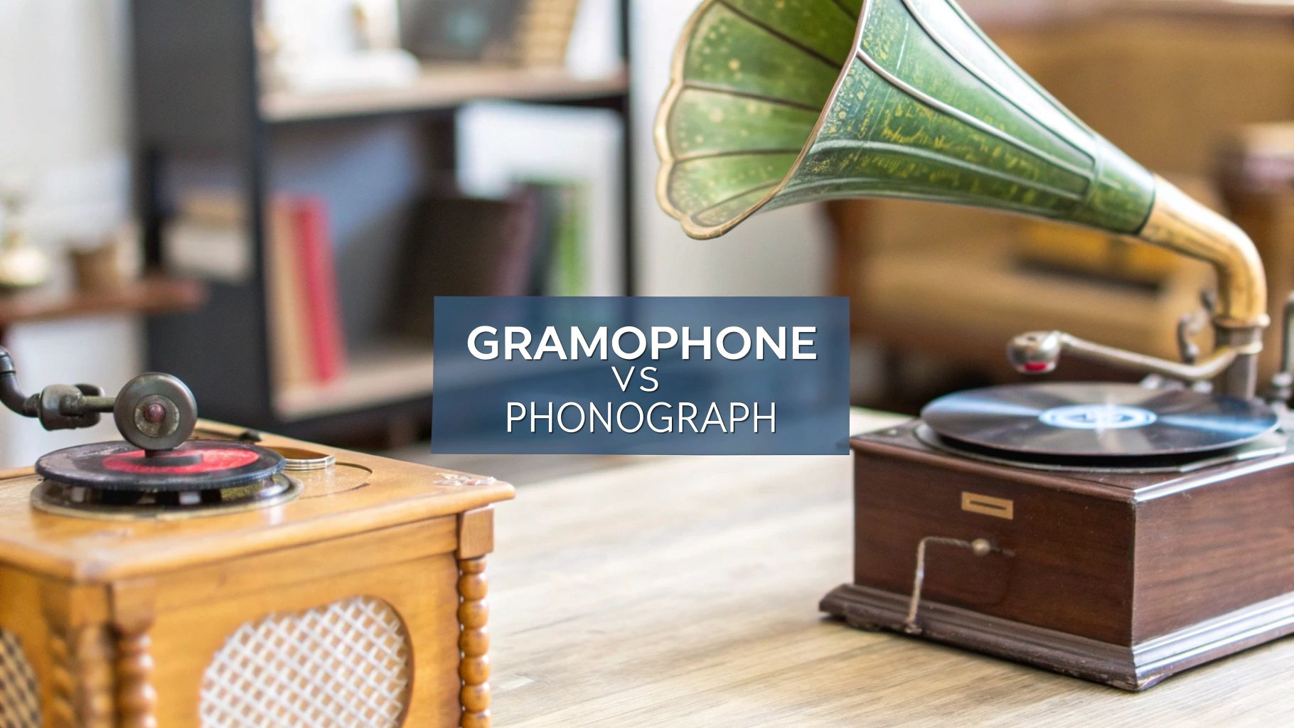 Gramophone vs Phonograph The Real Difference