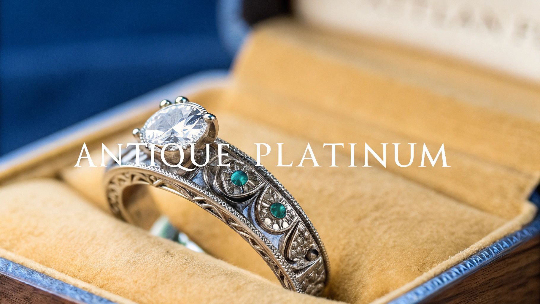 Your Guide to Antique Platinum Wedding Rings