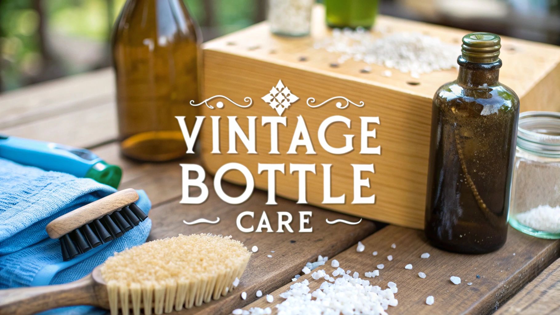 How to Clean Vintage Bottles Like an Expert
