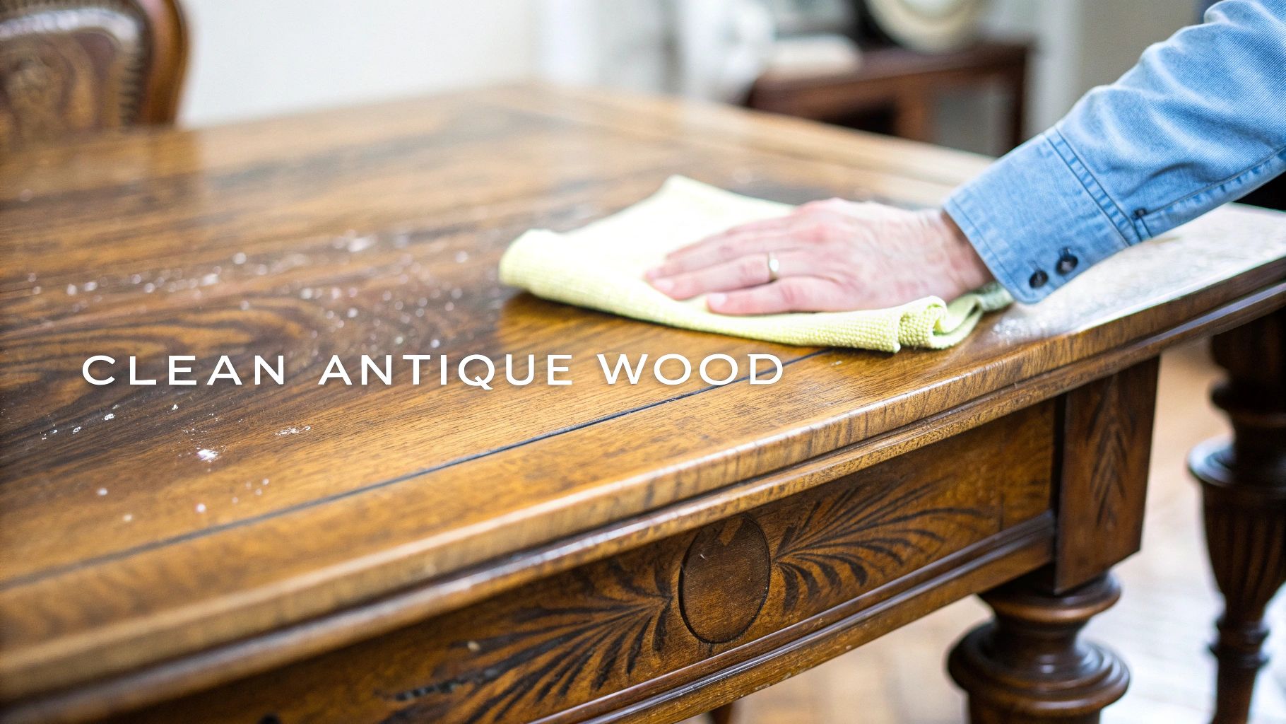 How to Clean Antique Wood Without Ruining It