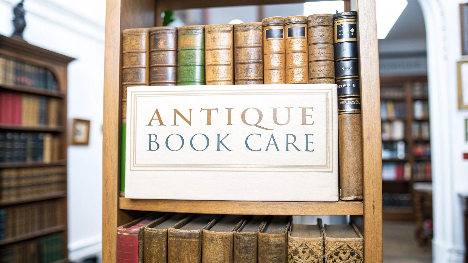 How to Store Antique Books and Preserve Your Collection