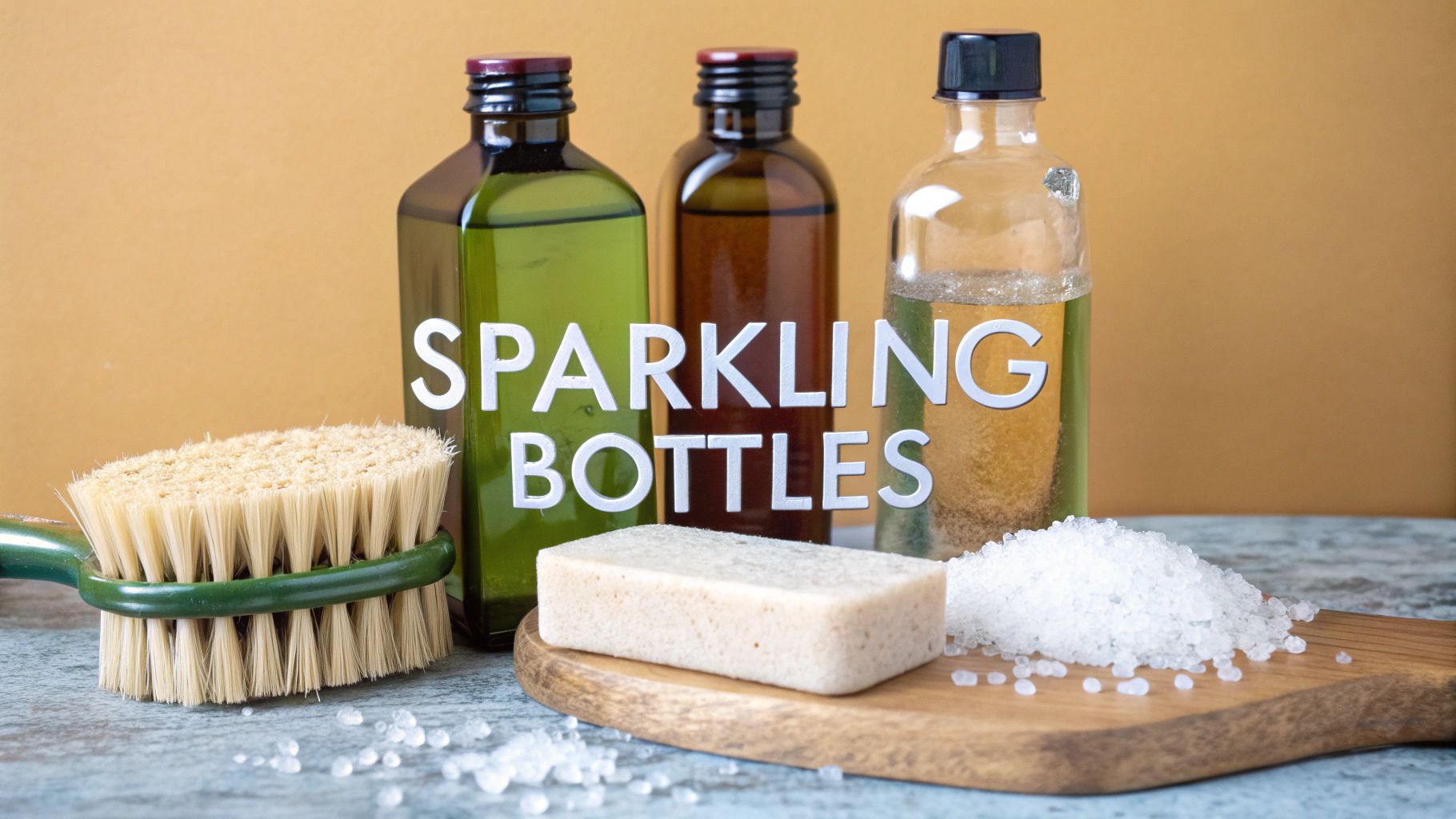 How to Clean Old Bottles and Make Them Sparkle