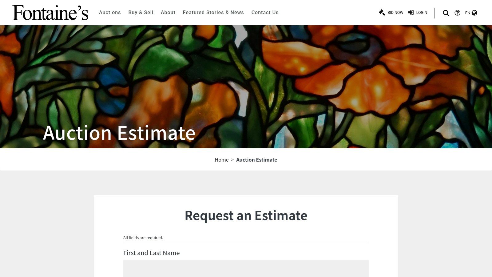 Fontaine’s Auction Gallery