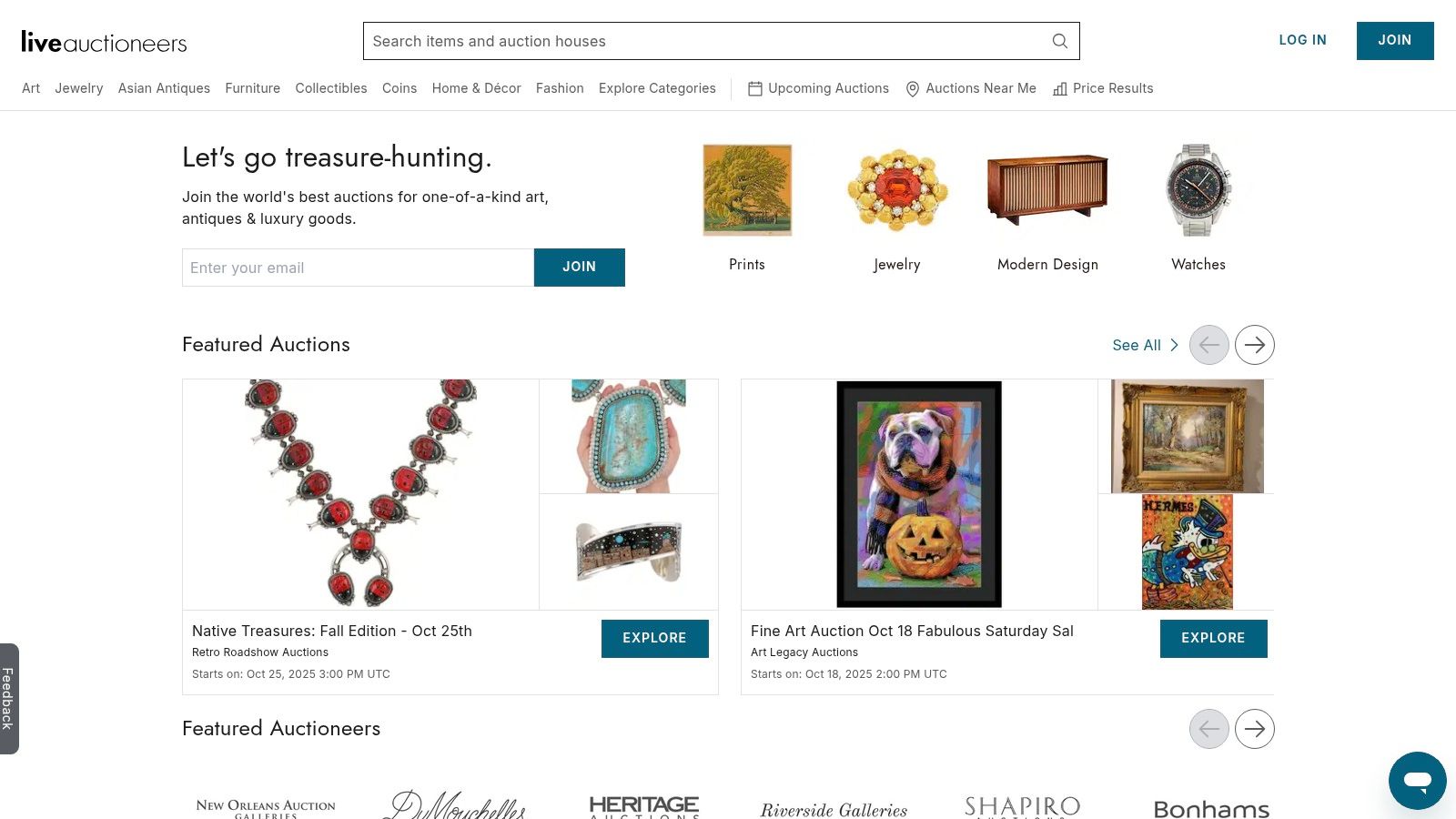 LiveAuctioneers