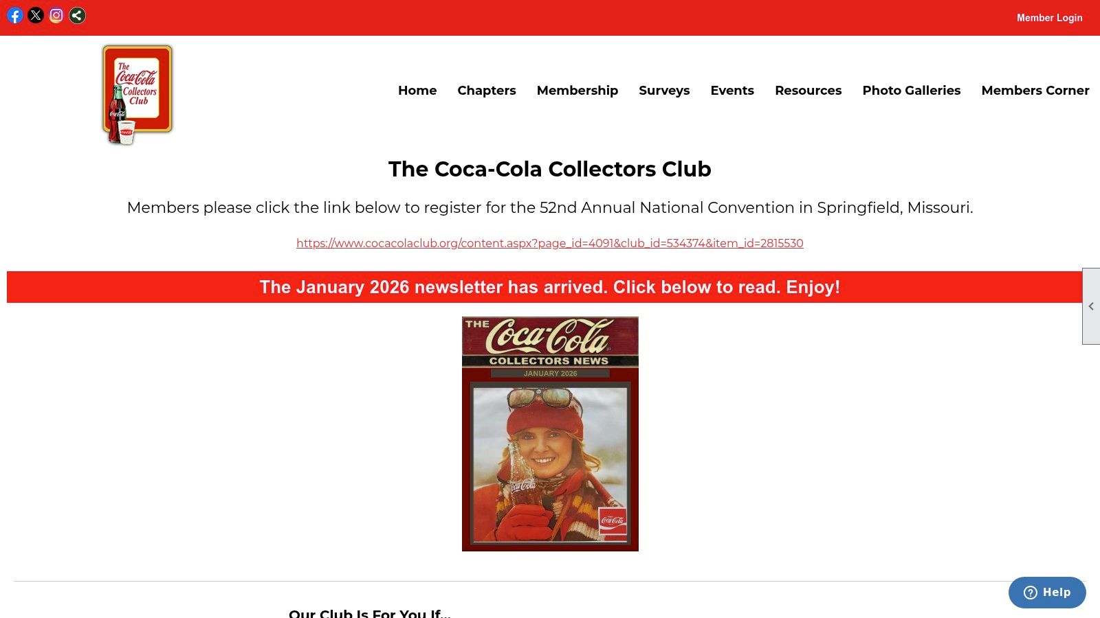 The Coca-Cola Collectors Club