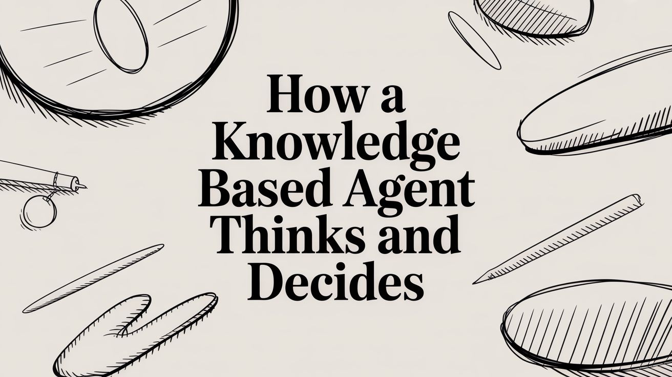 How a Knowledge Based Agent Thinks and Decides