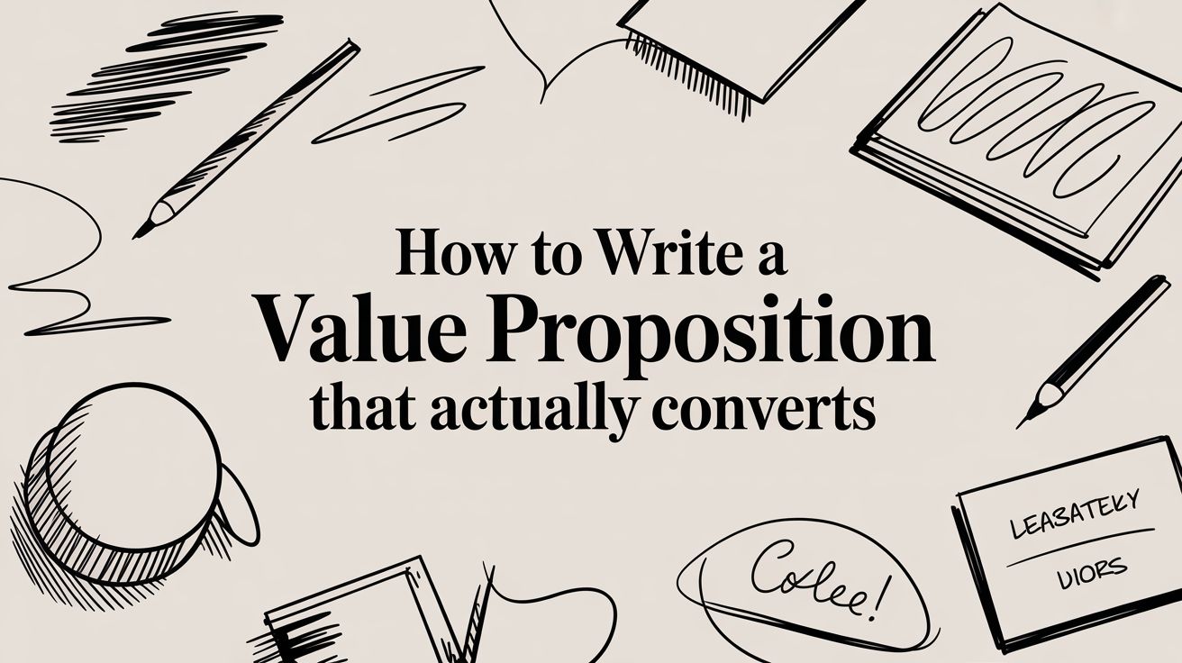 How to Write a Value Proposition That Actually Converts