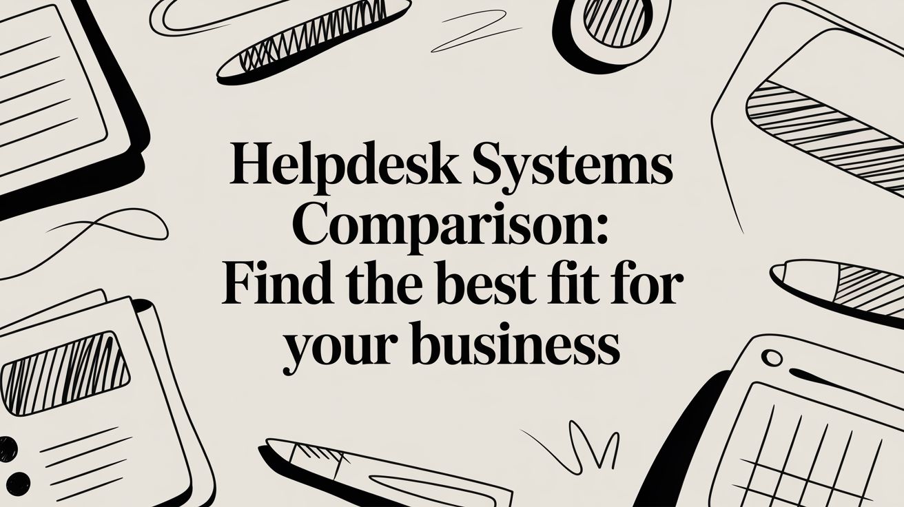 Helpdesk Systems Comparison: Find the Best Fit for Your Business