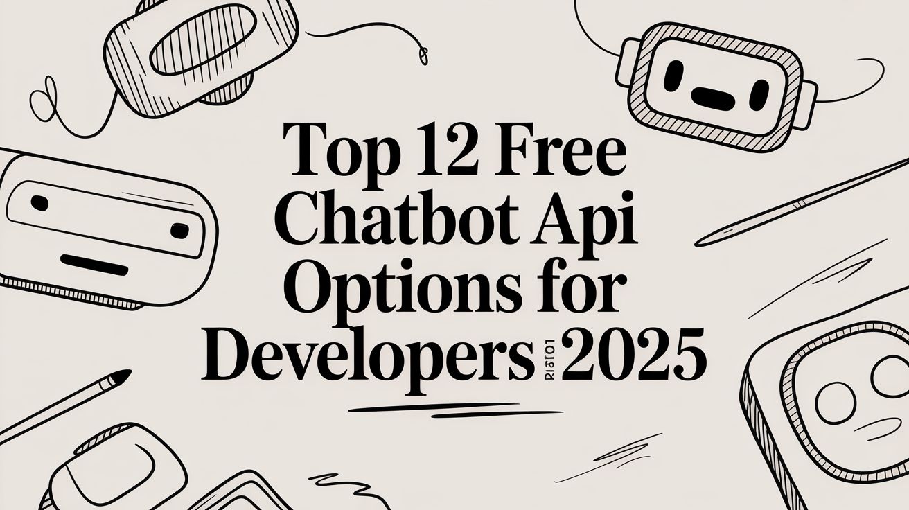 Top 12 Free Chatbot API Options for Developers in 2025