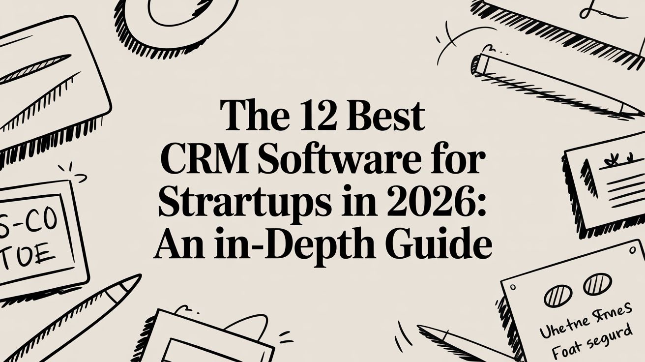 The 12 Best CRM Software for Startups in 2026: An In-Depth Guide