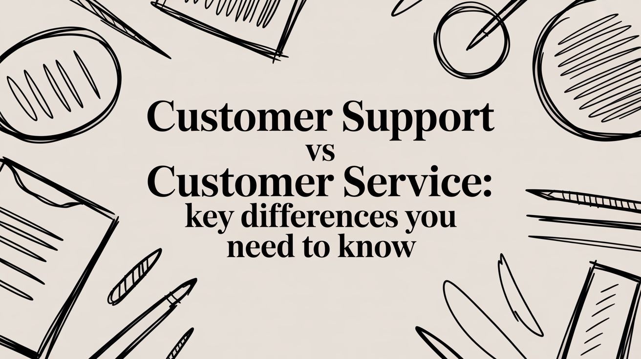 Customer Support vs Customer Service: Key Differences You Need to Know