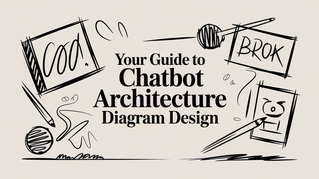 Your Guide to Chatbot Architecture Diagram Design