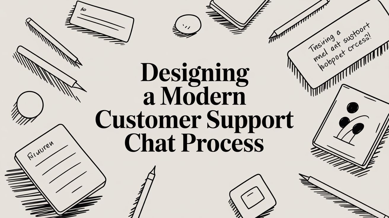 Designing a Modern Customer Support Chat Process