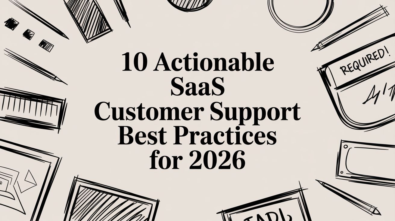10 Actionable SaaS Customer Support Best Practices for 2026