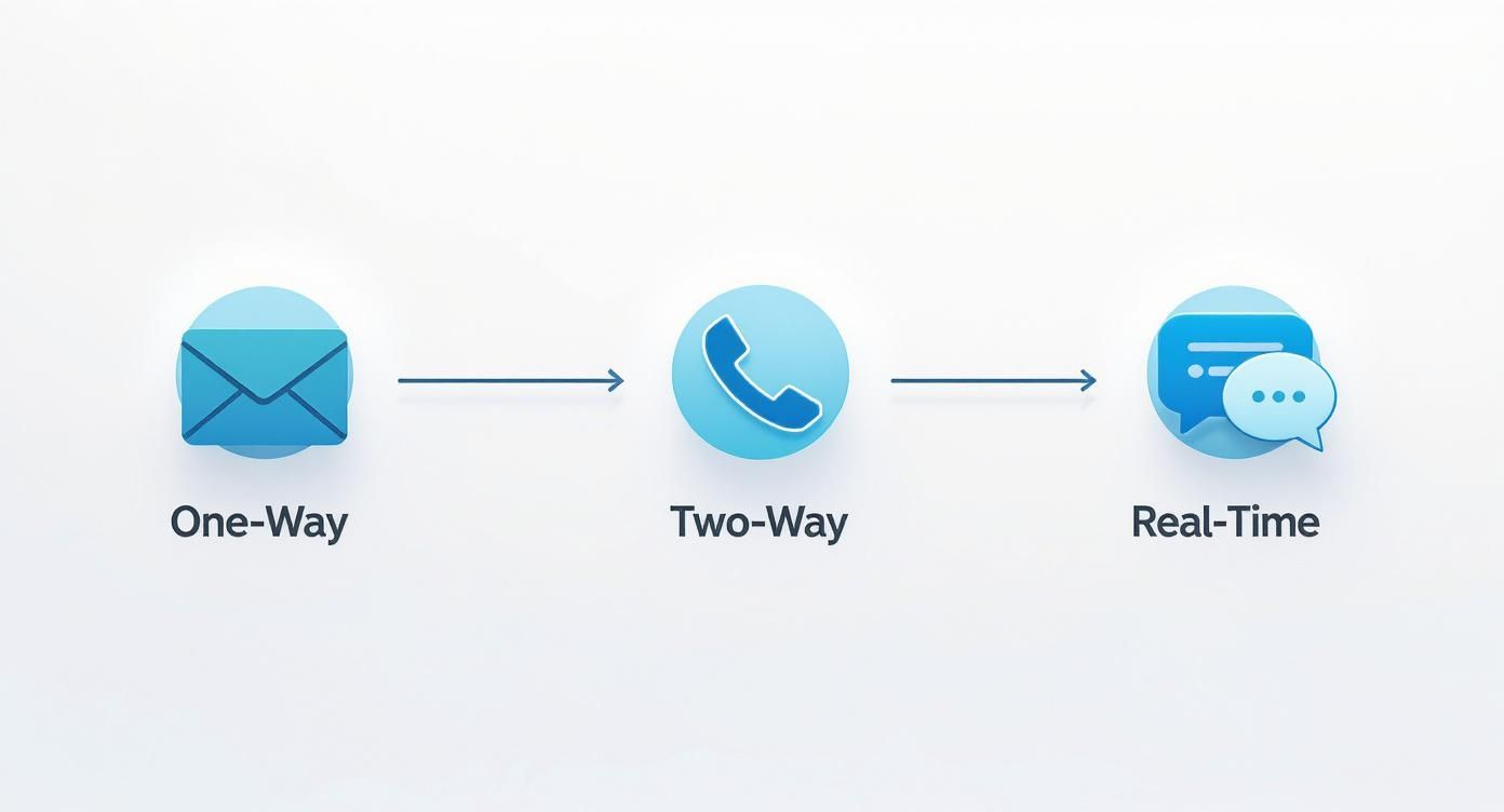 Infographic about real time chat application