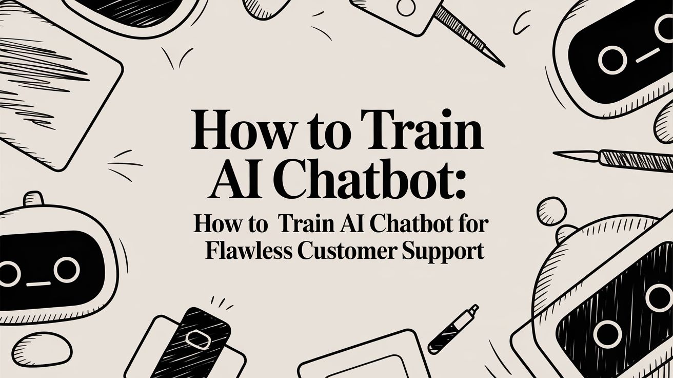 How to Train AI Chatbot: how to train ai chatbot for flawless customer support