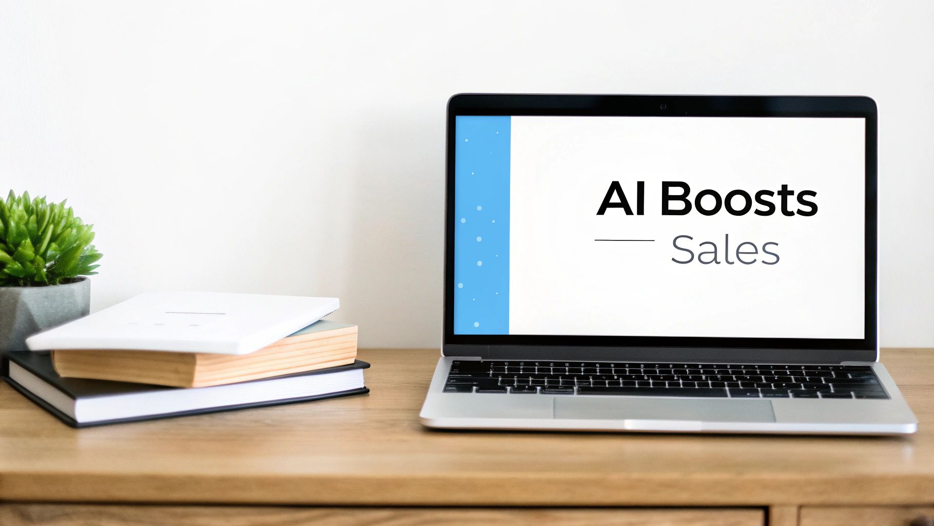 An AI chatbot interacting with a user on a laptop screen