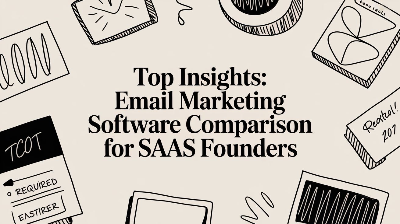 Top insights: email marketing software comparison for SaaS founders