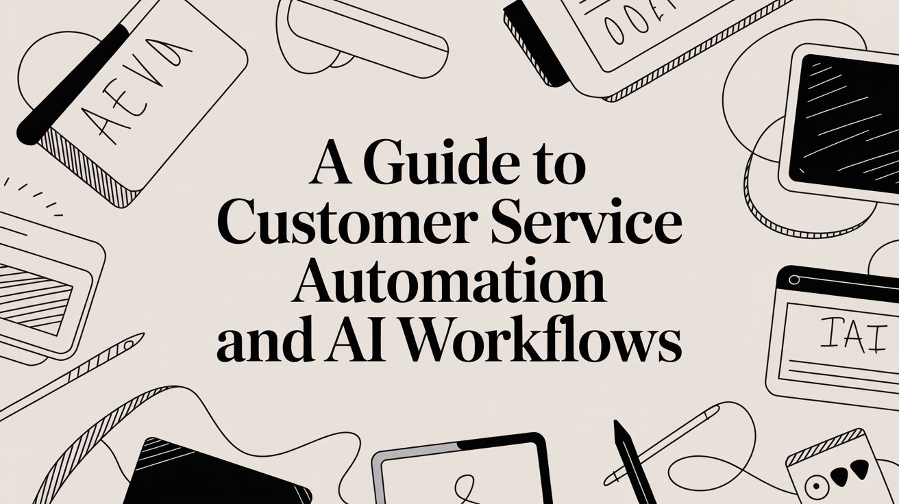 A Guide to Customer Service Automation and AI Workflows
