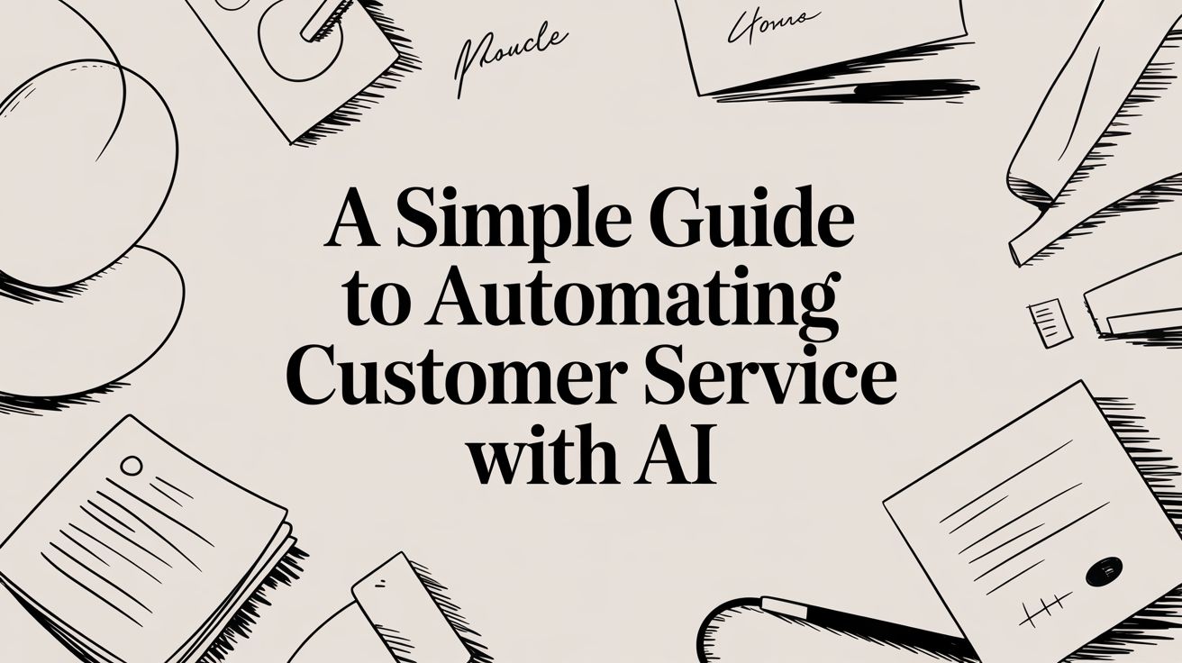 A Simple Guide to automating customer service with AI