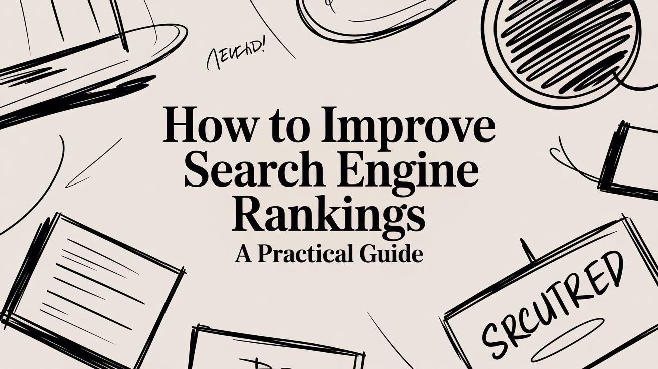 How to Improve Search Engine Rankings A Practical Guide
