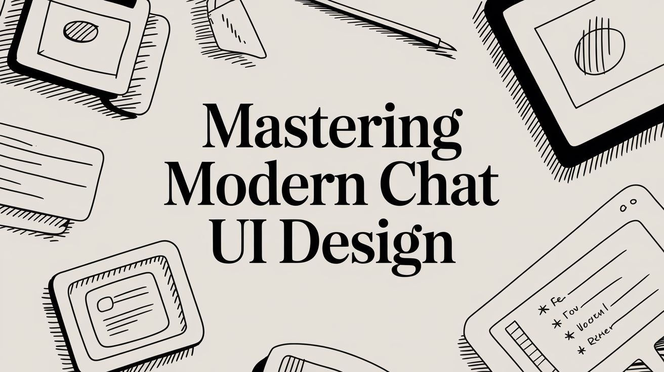 Mastering Modern Chat UI Design