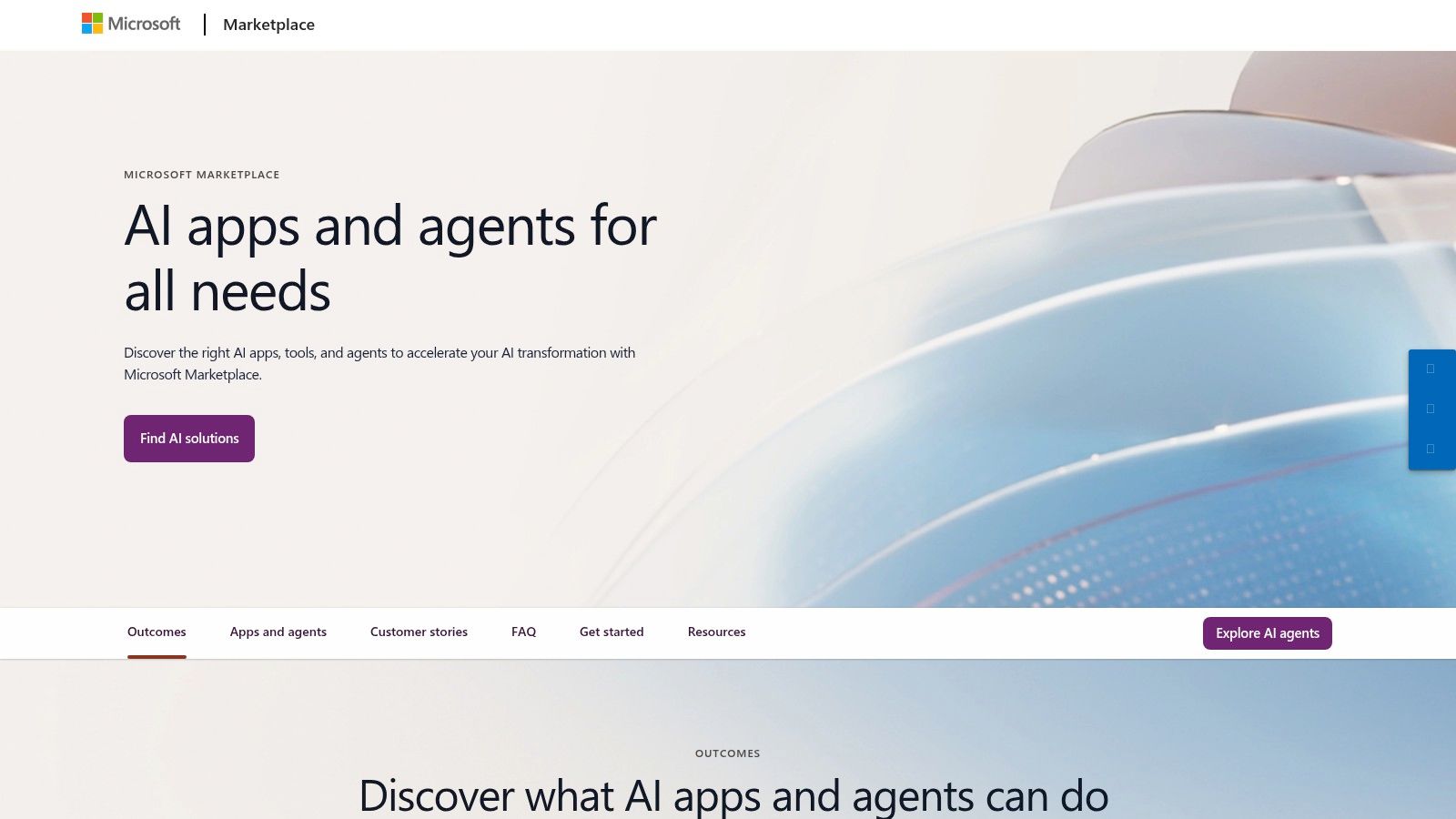Microsoft Marketplace — AI Apps and Agents
