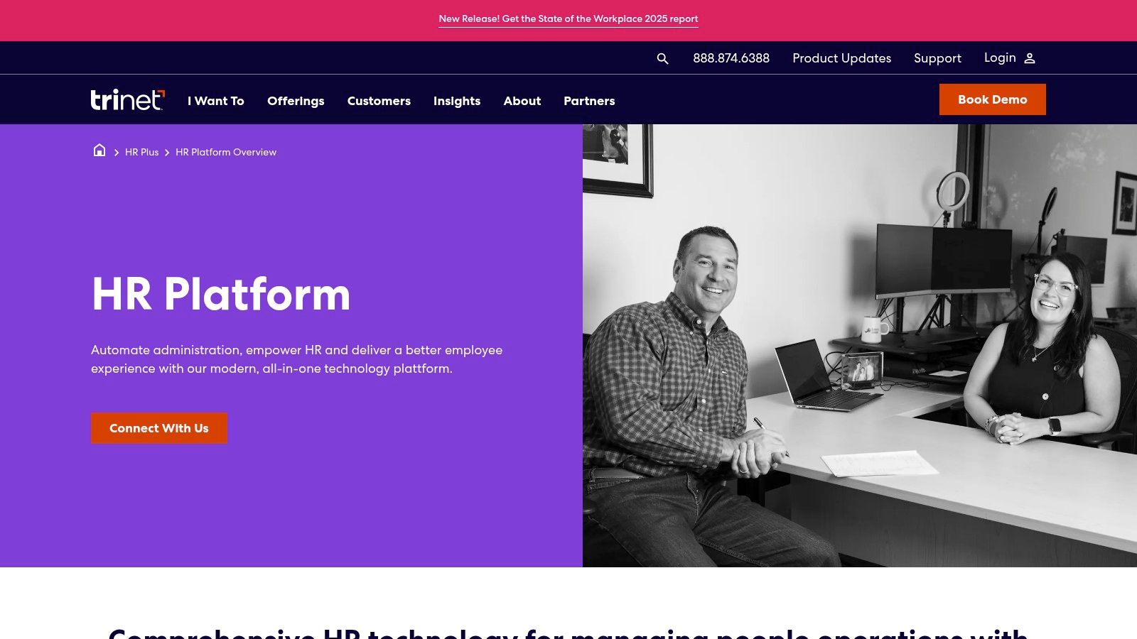 TriNet HR Platform (formerly Zenefits)